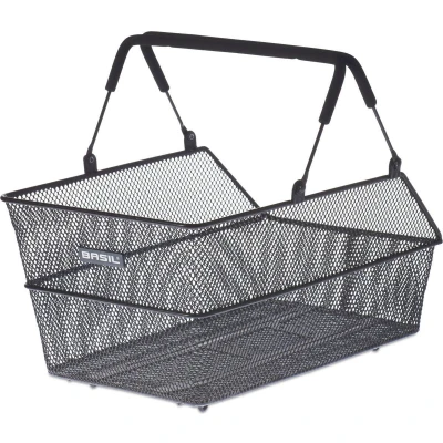 Abbildung von Fahrradkorb Für Hinten Basil Cento S Multi 35 X 25 22 Cm Schwarz