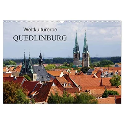 Abbildung von Weltkulturerbe Quedlinburg (Wandkalender 2025 DIN A3 quer), CALVENDO Monatskalender