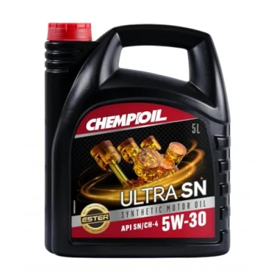 Abbildung von Chempioil SN 5W 30 5l Motoröl CH9722 5 VOLKSWAGEN: New Beetle Schrägheck, Golf 4 MERCEDES BENZ: C Klasse Limousine