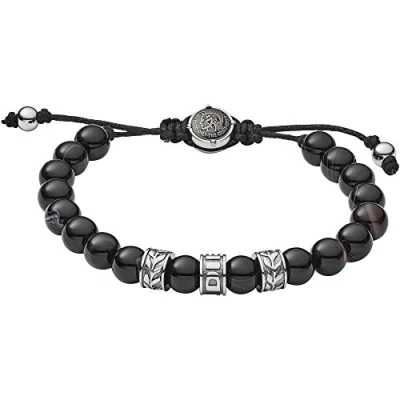 Abbildung von Diesel Beads Armband, Herren, Größe: One Size, Silber