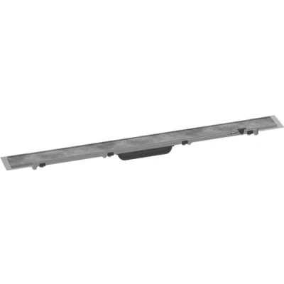 Abbildung von hansgrohe RainDrain Rock Abdeckungsset für gefliesten Duschablauf 800 mm