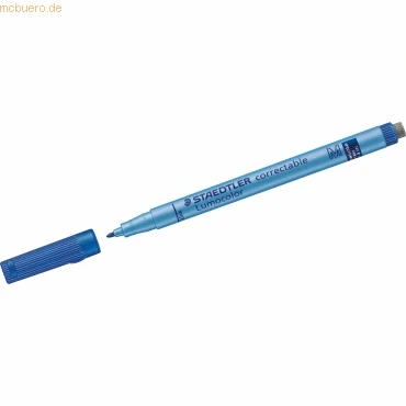 Abbildung von Staedtler Folienstift Lumocolor correct M blau