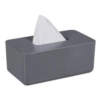 Abbildung von relaxdays Papiertuchbox Tücherbox mit Bambusdeckel