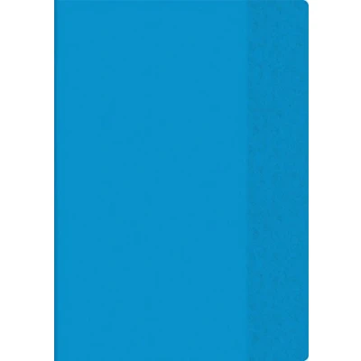 Abbildung von Brunnen 104054430 Hefthülle (für A5 mit Namensschild in der Einstecktasche, 1 Umschlag) blau