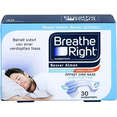 Abbildung von Besser Atmen Breathe Right Nasenpflaster Trans Normal 30 St