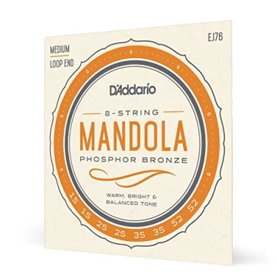 Abbildung von Daddario EJ76 Mandoline Saitensatz