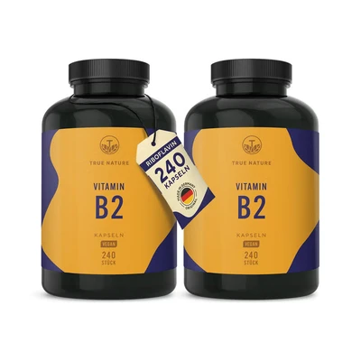 Abbildung von Vitamin B2 Vegan Riboflavin 16 Monate Vorrat 480 St