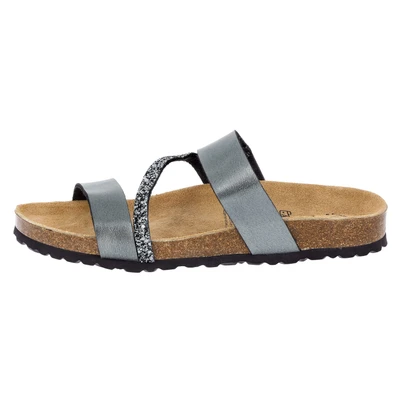 Abbildung von LICO Pantolette flach, Damen, Größe: 36, Grey Schuhe