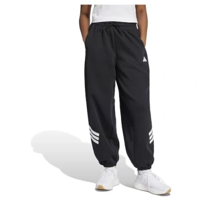 Abbildung von adidas Sportswear Future Icons Three Stripes Parachute Jogginghose, Damen, Größe: Large, Black