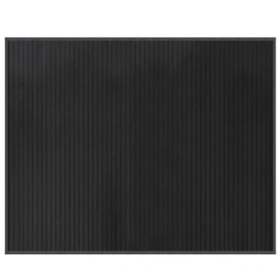 Abbildung von vidaXL Teppich Rechteckig Grau 80x100 cm Bambus,