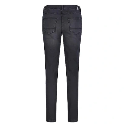 Abbildung von Mac Damen 5 Pocket Jeans, Melanie (5040 97 0380L), Größe:W46, Länge:L32, Farbe:Commercial Grey (D933)