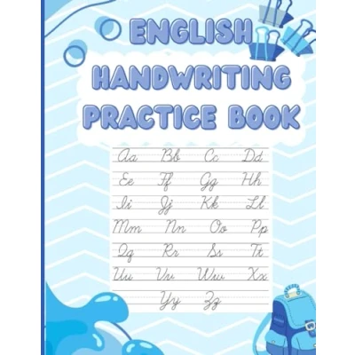 Abbildung von Cursive Handwriting Book For English Practice: Improve Your writing Skills Include Capital and Small Letters Sentence