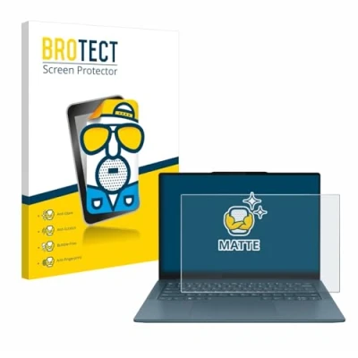 Abbildung von BROTECT Entspiegelungs Schutzfolie für Lenovo Yoga Pro 7 Gen 9 14&quot; Matte Displayschutz Folie, Anti Reflex, Fingerprint