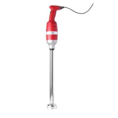 Abbildung von HENDI Stabmixer, Stablänge: 500mm, 9 Geschwindigkeiten: 2000 bis 9000 RPM, zu 120 Liter, für Mischungen, Gemüsesuppen, Soßen, Füllungen, Mayonnaise, ø100x863mm, 230V/500W, Edelstahl, Polyamide