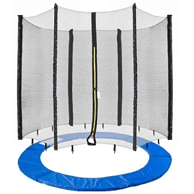 Abbildung von Arebos Trampolinnetz + Randabdeckung 244, 305, 366, 396, 430, 460 und 490 cm (Set, Netz 244 cm),