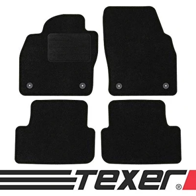 Abbildung von TEXER Textil Fußmatten Passend für VW Polo VI AW Bj. 2017 Basic