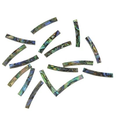 Abbildung von KAISH Gitarren Rosette, Paua, Abalone Muschel, Schalllocheinlage, 110 x 3 1,5 mm