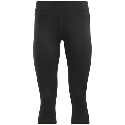 Abbildung von Reebok ID Train Capri 3/4 Sporthose, Damen, Größe: Large, Black