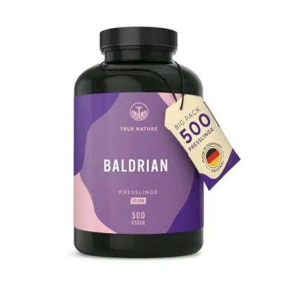 Abbildung von Baldrian Presslinge