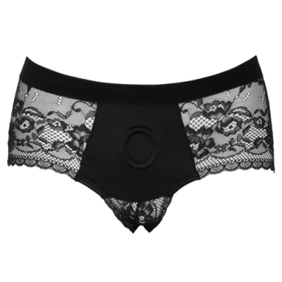 Abbildung von Strap on Panties aus Spitze