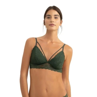 Abbildung von DeFacto Damen BHS mit Bügel für Halt Push up BH ohne Bügel.