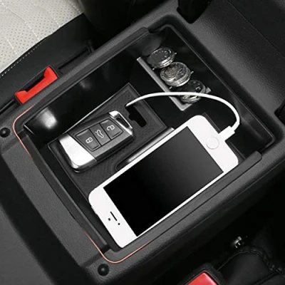 Abbildung von für Passat B8 Limousine Variant Alltrack 2015 2021 Interieur Armlehne Aufbewahrungs Box Kunststoff 1 Stück