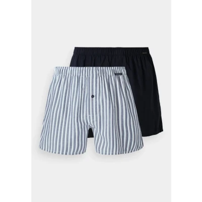Abbildung von Schiesser Herren 2 Pack Baumwolle Web Multipack Webboxer Boxershorts, Sortiert 2_183215, 7