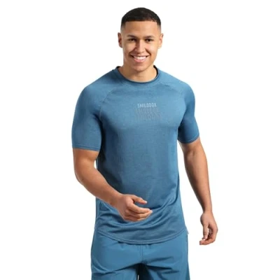 Abbildung von Smilodox Pereira Sport Tshirt, Herren, Größe: Medium, Blau