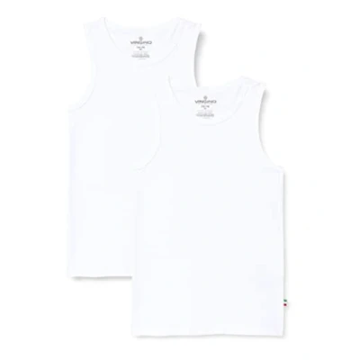 Abbildung von Vingino BOYS Top TANK (2 PACK) in color Real White size M