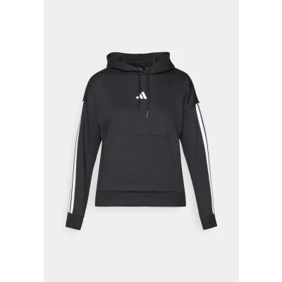 Abbildung von adidas Sportswear Kapuzenpullover, Damen, Größe: Large, Black/white