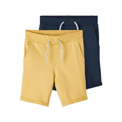 Abbildung von Name it 2P Shorts Blue für Kinder, Größe: 92,