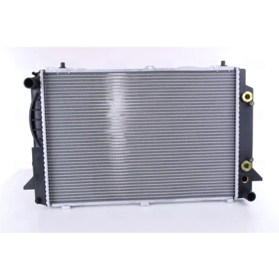 Abbildung von NISSENS 60469A Kühler, Motorkühlung Aluminium 596 409 32 Kühlrippen gelötet AUDI: Cabriolet B4, 80 B4 Limousine, Avant