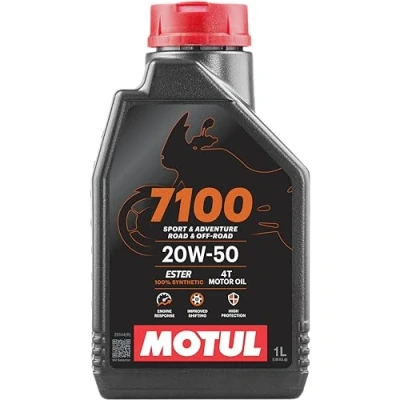 Abbildung von Motul 104103 7100 4T, 20 W 50, 1 L