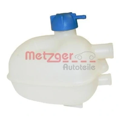 Abbildung von METZGER 2140005 Ausgleichsbehälter mit Deckel, ohne Sensor, Bohrung für Sensor VOLKSWAGEN: TRANSPORTER 3 Bus, Kasten
