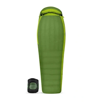 Abbildung von SACO DE DORMIR 750+ Fill Down Ascent AcIII R Left Zip Color: Verde