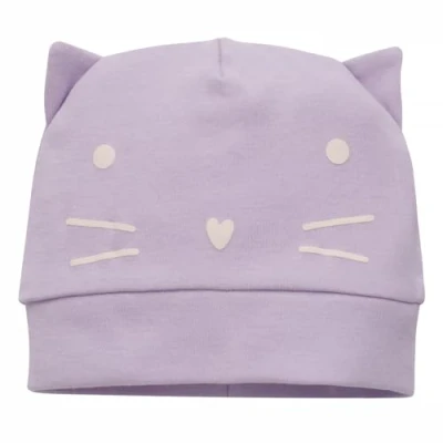 Abbildung von Pinokio Mütze Lilian, 100% Cotton, Violet, Mädchen, Gr 38 47(44)