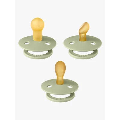 Abbildung von BIBS Try it Colour Schnuller 3er Pack Latex Gr. 1, Sage