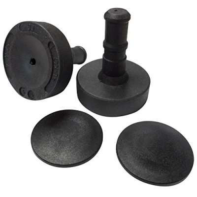 Abbildung von Al Ko Caravan Stabilisator Seiten Bremsbelag AKS 2004 3004, zwei Kappen 1220755