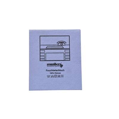 Abbildung von meiko PROFESSIONAL CLEANING Feuchtwischtuch hellblau 35 x 40 cm Pikto BÜRO, 10 stück, 386639 10ERBUERO