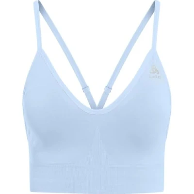 Abbildung von ODLO Seamless SOFT Sportbh mit leichter Stützkraft, Damen, Größe: 42/44, Aqua haze