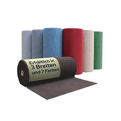 Abbildung von Primaflor Premium Rasenteppich GREEN Braun, 1,33m x 4,00m Outdoor Bodenbelag KunstPremium Meterware wetterfest &amp; schnelltrocknend