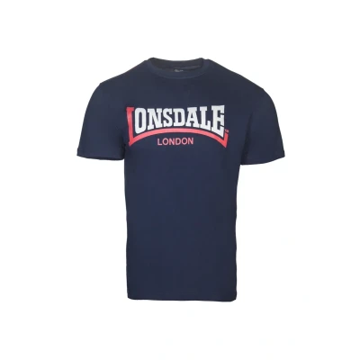 Abbildung von Lonsdale TWO TONE Tshirt print, Herren, Größe: 5XL, Navy