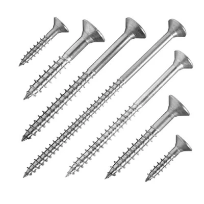 Abbildung von Edelstahl Spanplattenschrauben Torx Holzschrauben 5,0 x 40 mm 500 Stück/VA A2 V2A / Teilgewinde/TX/Senkkopf/schrauben niro