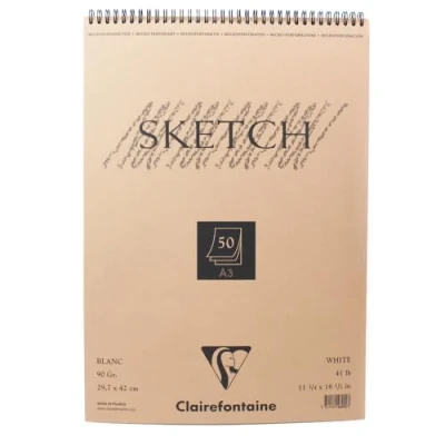 Abbildung von Clairefontaine 3329680969023, Braun, 50 Blätter