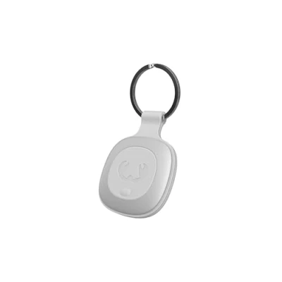 Abbildung von Fresh &#039;n Rebel Smart Finder Funktioniert mit Apple Wo Ist? (IOS), Schlüsselfinder Lautsprecher, Tag, IP67 Staub und wasserdicht, Unterstützt Lost Mode, Austauschbare Akku (Ice Grey)