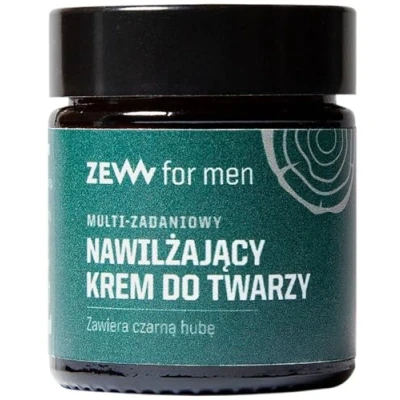 Abbildung von Zew For Men multi tasking feuchtigkeitsspendende Gesichtscreme mit schwarzer Nabe, 30ml
