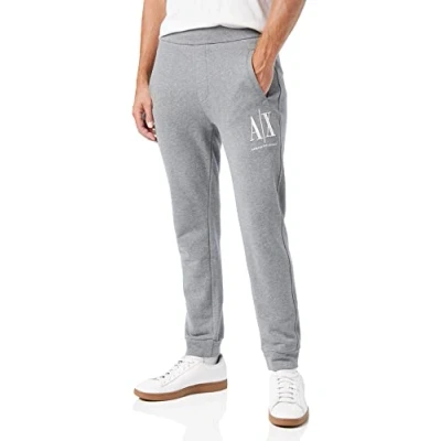 Abbildung von Armani Exchange Trouser Jogginghose, Herren, Größe: XXL, Heather grey