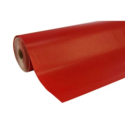 Abbildung von Clairefontaine 507256C Rolle Geschenkpapier (250 x 0,7 m, spezielle Breite, Kraftpapier, strapazierfähig) 1 Stück rot