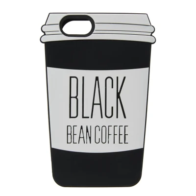 Abbildung von Mister Tee Phonecase Coffe CUP I Phone 6/7/8 Handytasche, Größe: One Size, Black/white