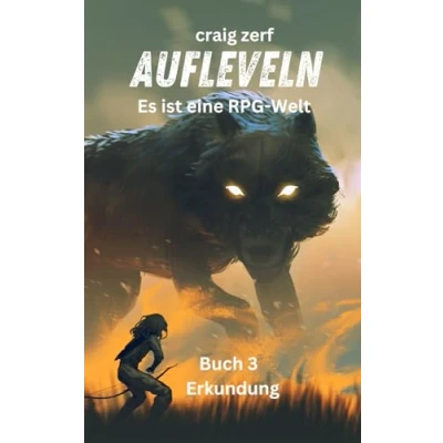 Abbildung von Aufleveln Es ist eine RPG Welt Buch 3 Erkundung: Ein Erde Apokalypse System Integrations LitRPG Abenteuerroman